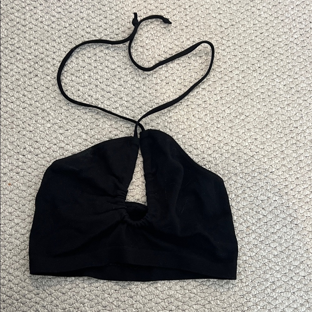 Urban Outfitters Black Knit Top